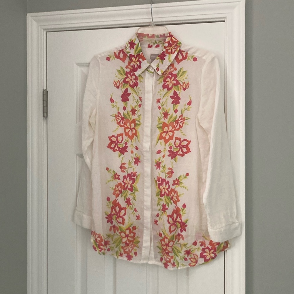 Chico’s button blouse